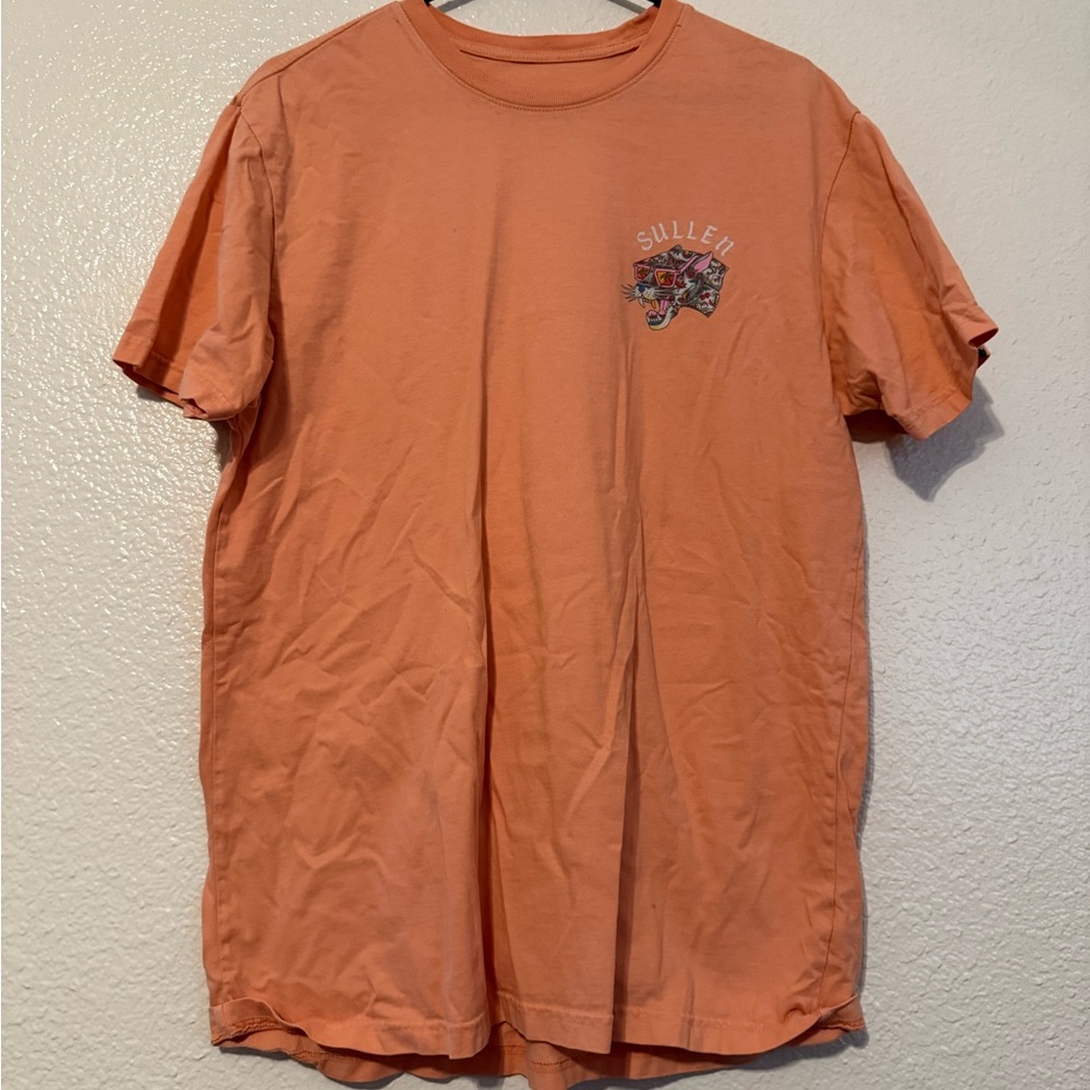 Sullen Men's Orange Graphic Tee